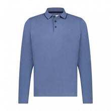 Load image into Gallery viewer, STATE OF ART &lt;BR&gt;
Long sleeved cotton polo in regular fit &lt;BR&gt;
