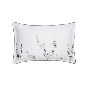 NICOLE SCHERZINGER <BR>
Palawan Duvet Cover Set <BR>
White & grey <BR>
