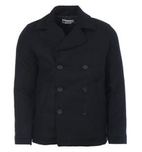 Load image into Gallery viewer, FARAH&lt;BR&gt;
Wolfenden Peacoat &lt;BR&gt;
Navy &lt;BR&gt;
