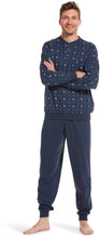 Load image into Gallery viewer, ROBSON &lt;BR&gt;
Mens Pyjamas with cuff pants &lt;BR&gt;
Aqua green &lt;BR&gt;
