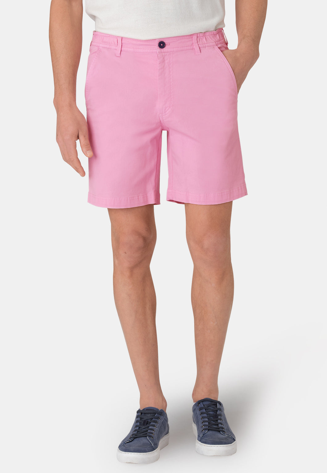BROOK TAVERNER <BR>
Ribblesdale Cotton Shorts <BR>
Pink <BR>
