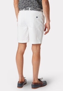 BROOK TAVERNER <BR>
Ribblesdale Cotton Shorts <BR>
White <BR>
