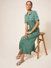 Load image into Gallery viewer, WHITE STUFF &lt;BR&gt;
Rua Jersey Shirt Dress &lt;BR&gt;
