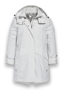 DISTRICT <BR>
Santorini Rain Jacket <BR>
Pale Grey <BR>