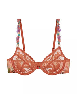 TRIUMPH <BR>
Shadow Spotlight Wired Bra <BR>
Rust <BR>