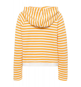 MORE & MORE <BR>
Striped Hoody <BR>
Mango <BR>